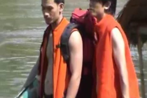 Thai boys naked On A River
