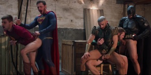 Just dick League : A gay XXX Parody - Colby Keller, Johnny Rapid pooper Love