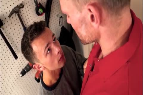 Daddy Barebacks His Step-son