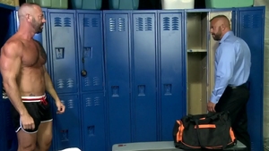 Pride Studios: Blond haired Rico Leon masturbation