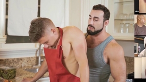 Gods Of Men: Christopher Hamblin and Nikki V doggy style