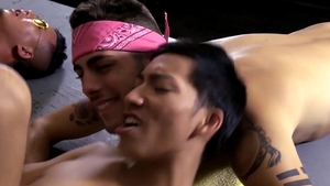 CumFu.com: Pierced FX Rios & David Ace orgy sex tape