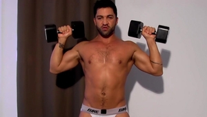 FetishMen: Dominic Pacifico licks Cam balls