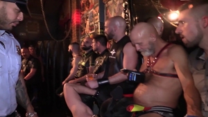 MachoFactory.com: Very kinky slut doggy fuck in the club