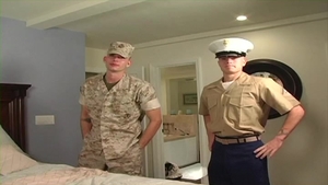 Active Duty: Two Marines Help Each Other Out