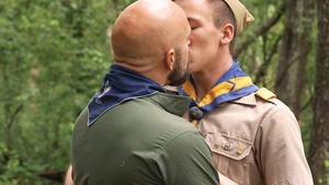 scoutboys: The Perfect Fit: Scoutmaster Snow Inside Me
